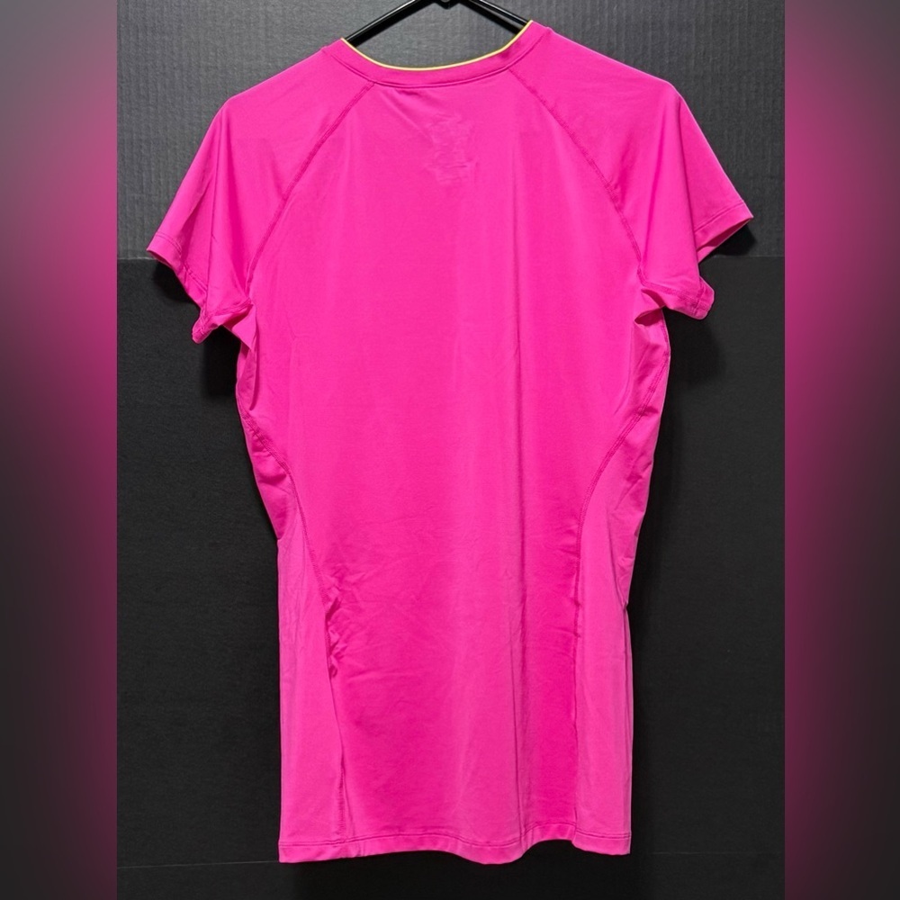 🫟Nike DriFIT Pink Pro Combat Fitted Shirt - Picture 8 of 11